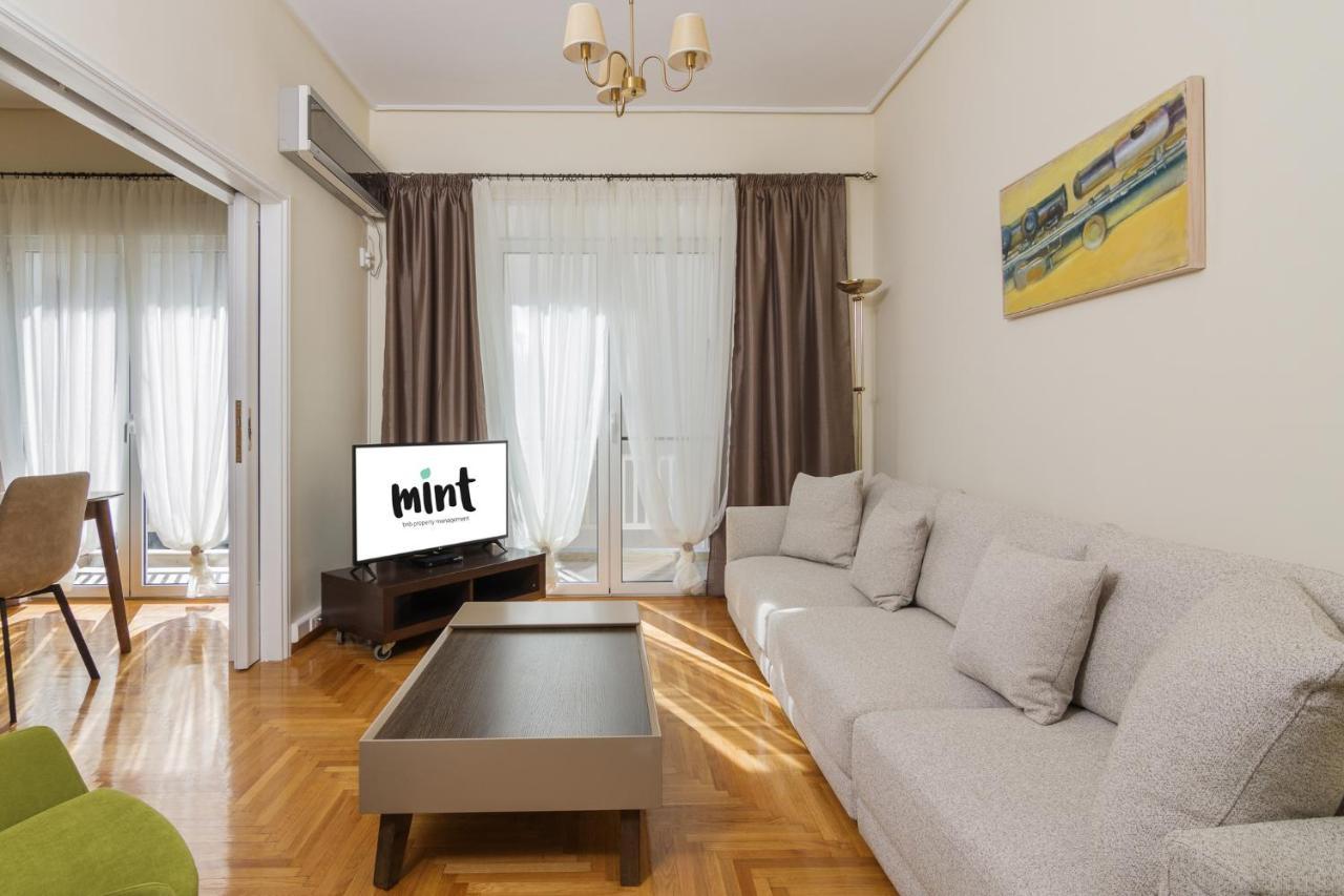 Minimal 2 Bedroom Apt Near The Athens Concert Hall Bagian luar foto